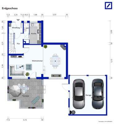 Grundriss Erdgeschoss