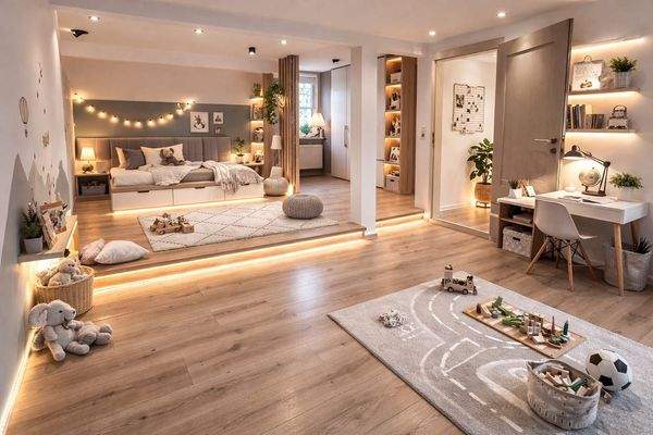 Kinderzimmer Beispiel KI