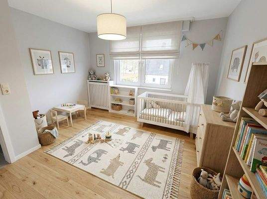 Obergeschoss Kinderzimmer virtueller Renovierungsv