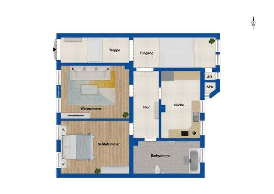 Grundriss Erdgeschoss