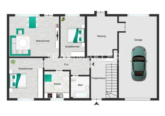 Grundriss OG MFH