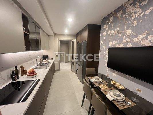 Apartments with Sea and Princes' Islands Views in Maltepe
