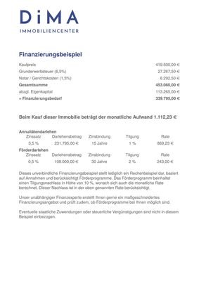 Finanzierungsbeispiel