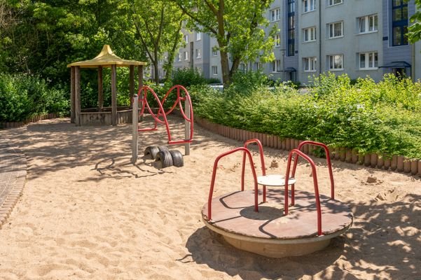 Hofansicht Spielplatz