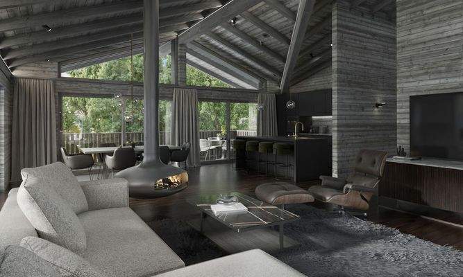 VISUALISIERUNG WOHNBEREICH