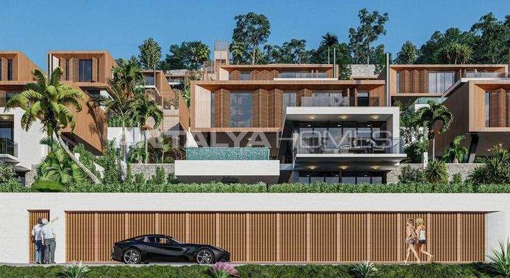 Villas in Alanya Tepe with Private Swimming Pool