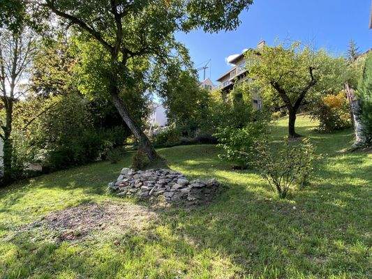 Der Garten bietet viel Freiraum