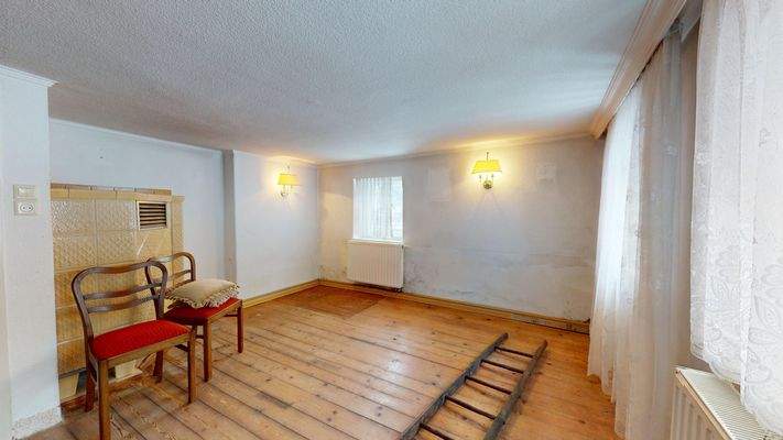 Wohnzimmer im Erdgeschoss