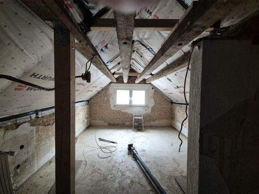 Ausbaureserve im Dachgeschoss