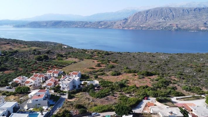 Kreta, Aroni: Grundstück mit Meerblick und hoher B