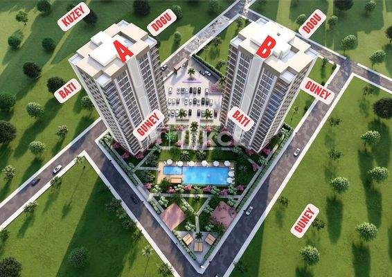 New Apartments Just 2 KM from the Beach in Mersin