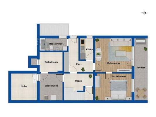 Grundriss Kellergeschoss