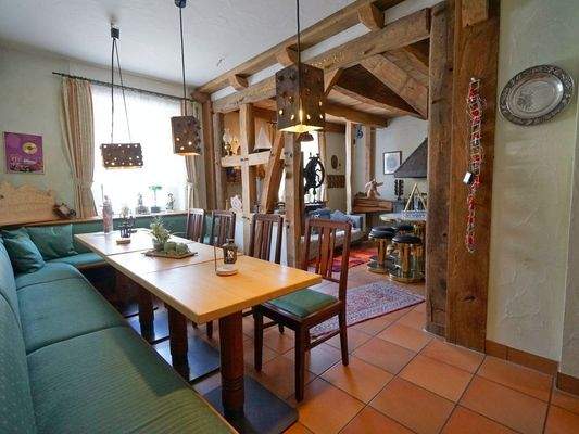 Gemütliche Sitzecke...