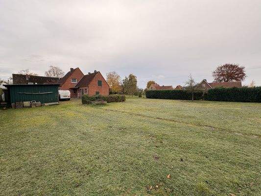 Grundstück mit Gestaltungsspielraum