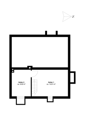 Grundriss Souterrain