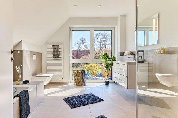 Badezimmer im Obergeschoss