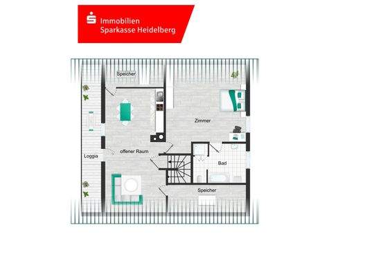 Grundriss Dachgeschoss