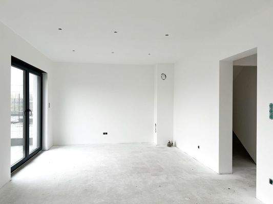 Wohnzimmer mit Kaminanschluss