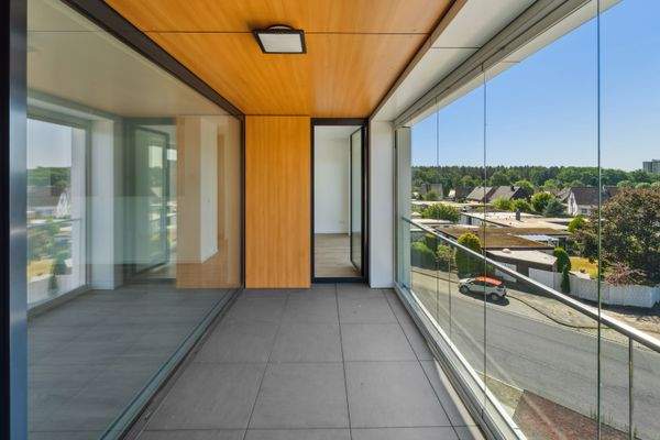 Balkon Musterwohnung