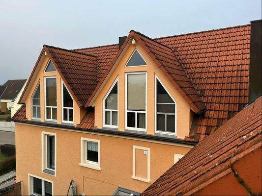 Ansicht Süden vom Balkon aus