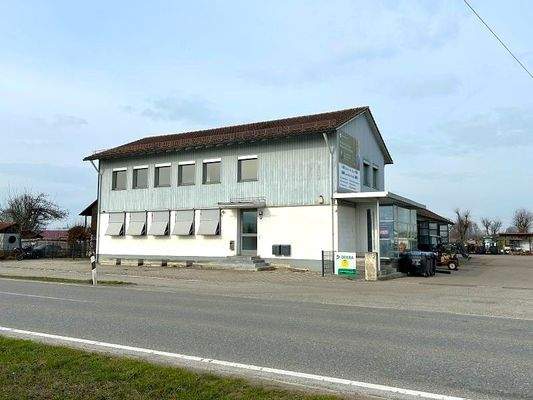 Blick auf das Gebäude