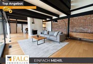 Bearbeiteter Wohnzimmerbereich