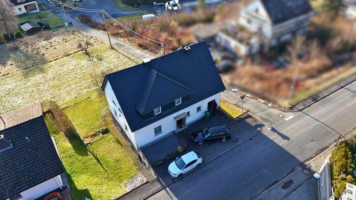 Luftbild Straßenseite