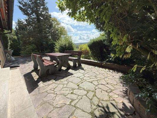 Sonnige Südterrasse