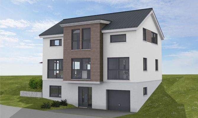 Bauplanung Traumhaus mit Seeblick