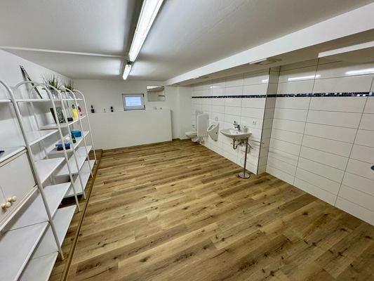 WC im Kellergeschoss