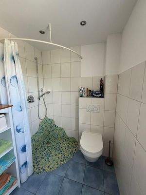 Gästebad mit Dusche in EG