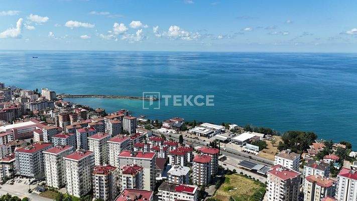 Furnished Flats in Yıldızlı Akcaabat with Sea View
