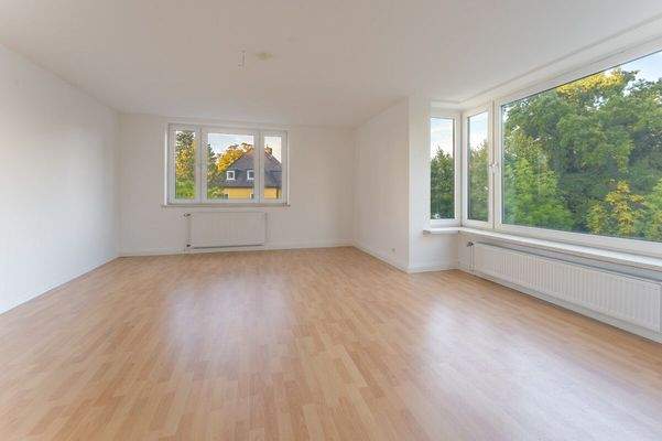 Wohnzimmer mit Erker