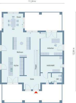 Grundriss Erdgeschoss