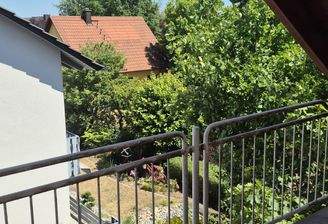 Ausblick Balkon