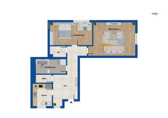 Grundriss - 3. Obergeschoss