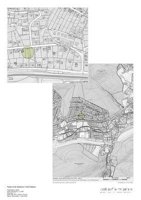 Unverbindliche Bebauungsstudie