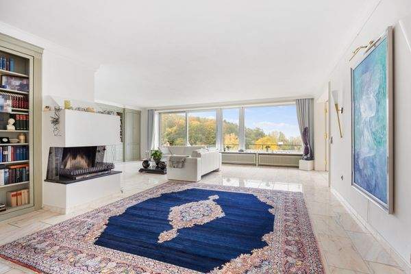 Wohnzimmer mit Fernblick