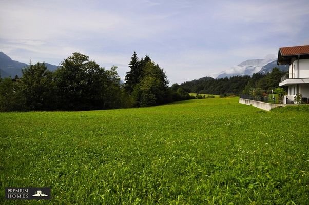 Breitenbach am Inn - Baugrundstück mit Bergpanorama - Blick Richtung Südwesten