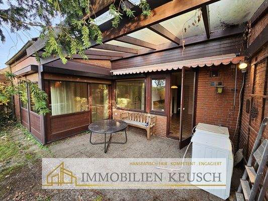 überdachte Terrasse