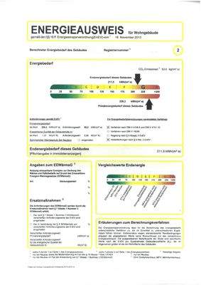 Energieausweis