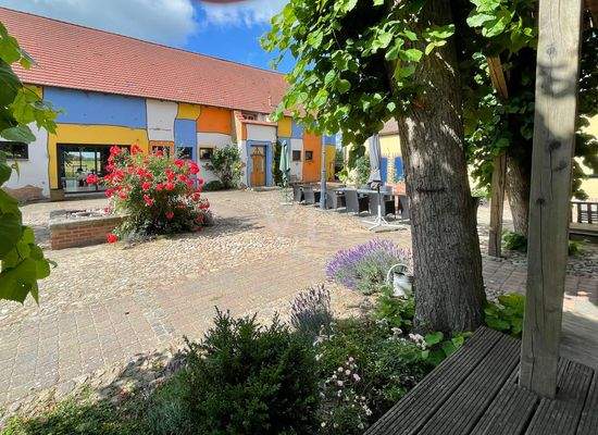 Ansicht Stallgebäude/Scheune