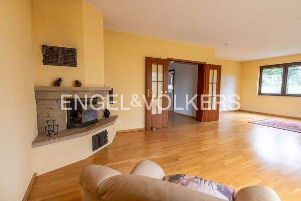 Wohnzimmer im Erdgeschoss