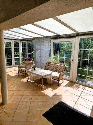 Teil des Wintergartens