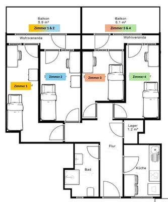 Grundriss Vermietung