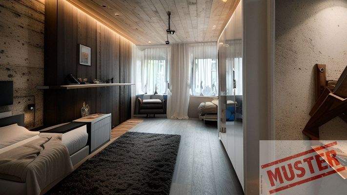 Schlafzimmer Vorderhaus