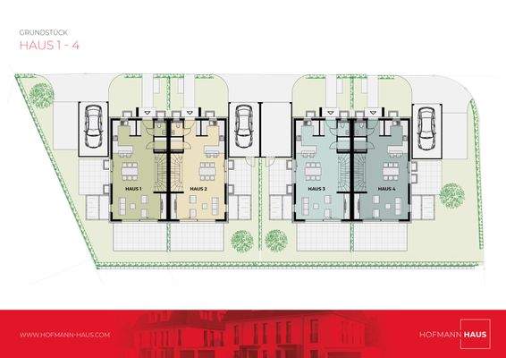 VILLA ROSENTAL - Haus 1-4 Übersicht