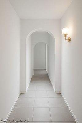 Flur Untergeschoss (AI modifiziert)