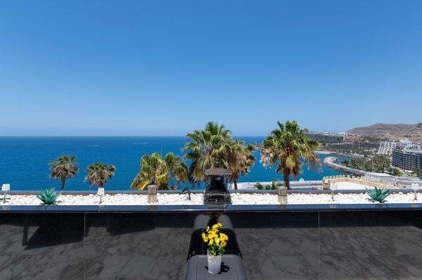 Meerblick von der Terrasse