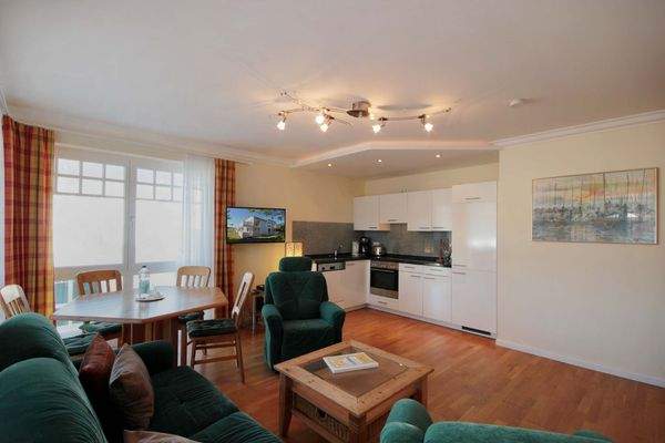 Wohn,- Küchen- und Essbereich